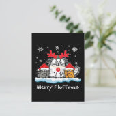 Katten Kermis  Feestdagenkaart (Staand voorkant)