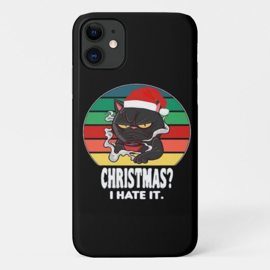 Katten Kerst Case-Mate iPhone Case (Achterkant)