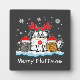 Katten Kerst Fotoplaat