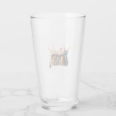 Katten Kerst Licht Rendier Kerstman Katten Glas (Achterkant)