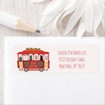 Katten Kerst Trolly Meowy Kerstmis