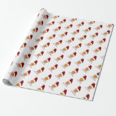 Katten Kerstcadeauverpakking Cadeaupapier (Uitgerold)