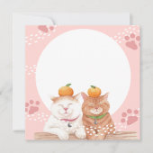 Katten Kerstkaart (Voorkant)