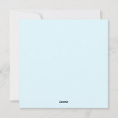 Katten Kerstkaart (Achterkant)