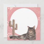 Katten Kerstkaart (Achterkant)