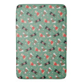 Katten Kerstmis Badmat (Voorkant Verticaal)