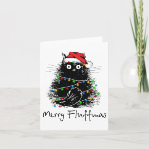 Katten Kerstmis Kattenliefhebber Kerstcadeau  Kaart
