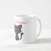 Katten Kerstmis Koffiemok (Voorkant rechts)