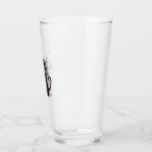 Katten Kerstmis Retro 50s 60s Xmas (2) Glas (Links)