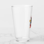 Katten Kerstmis Retro 50s 60s Xmas (2) Glas (Rechts)