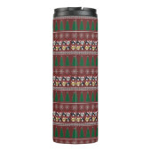 Katten Kerstmis Thermosbeker (Achterkant)