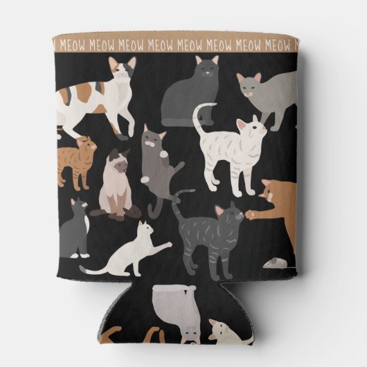 Katten | Keukenkat — mama/papa | Pet Lovers Blikjeskoeler (Achterkant)