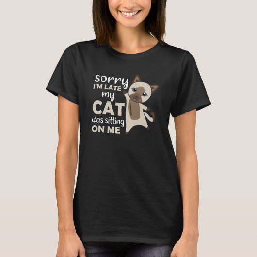 Katten Kitten Funny Gezegde Zoete dieren T-shirt (Voorkant)