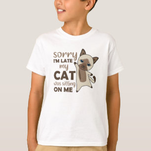 Katten Kitten Funny Gezegde Zoete dieren T-shirt
