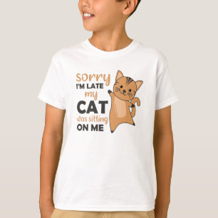 Katten Kittens Funny Gezegde Cute Animals T-shirt