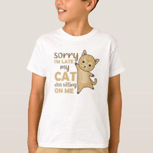 Katten Kittens Funny Gezegde Cute Animals T-shirt