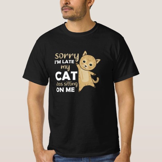 Katten Kittens Funny Gezegde Cute Animals T-shirt (Voorkant)