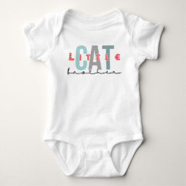 Katten kleine broer schattig ontwerp romper