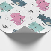 Katten Knuffels Cadeaupapier (Hoek)