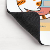 Katten, koffie en boeken muismat (Hoek)