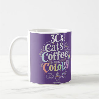Katten Koffie en Kleuren Koffiemok