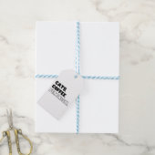 Katten Koffie Feminisme Cadeaulabel (Met Touw)