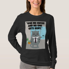 Katten koffie offerte t-shirt