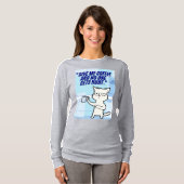 Katten Koffie Quote T-shirt (Voorkant volledig)