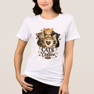Katten & Koffie T-shirt
