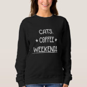 Katten Koffie Weekend Trui (Voorkant)