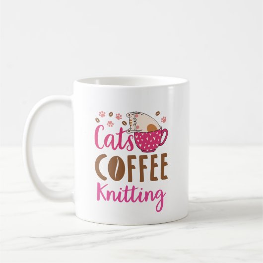 Katten Koffiebreien Koffiemok (Links)