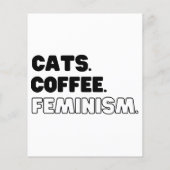 Katten Koffiefeminisme (Achterkant)