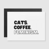Katten Koffiefeminisme (Voorkant / Achterkant)