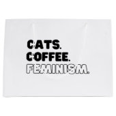 Katten Koffiefeminisme Groot Cadeauzakje (Voorkant)