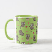 Katten Koffiekoffie-Mok Mok (Links)