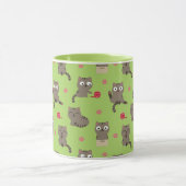Katten Koffiekoffie-Mok Mok (Midden)