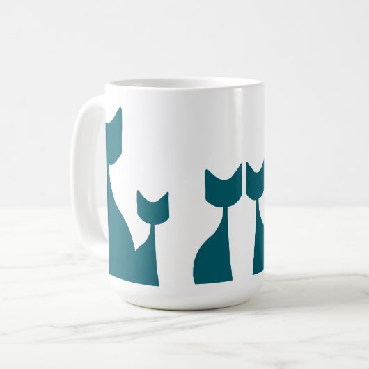 Katten Koffiemok (Voorkant links)