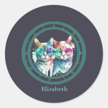 katten koppel valentine Day Funny