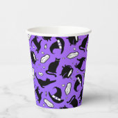 Katten, kristallen en ketels Paper Cup Papieren Bekers (Links)