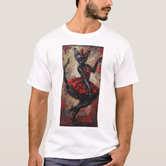 Katten kunnen A3 T-shirt dansen