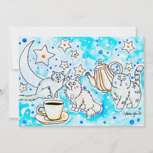 Katten Kunst Kaart (Voorkant)