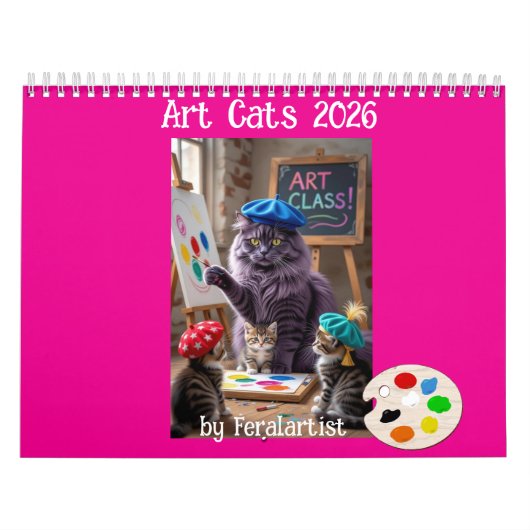 Katten Kunst Kalender (Hoes)