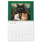 Katten Kunst Kalender (Mar 2027)