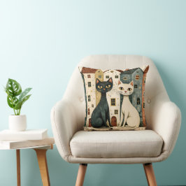 Katten Kunst Kussen