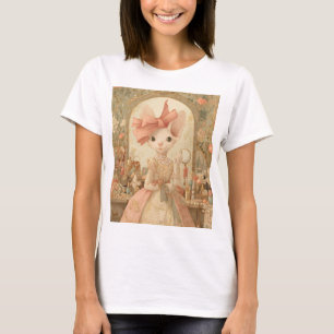 Katten – Kunstportret van Victoriaanse Kat - MIss T-shirt