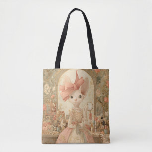 Katten – Kunstportret van Victoriaanse Kat - MIss Tote Bag