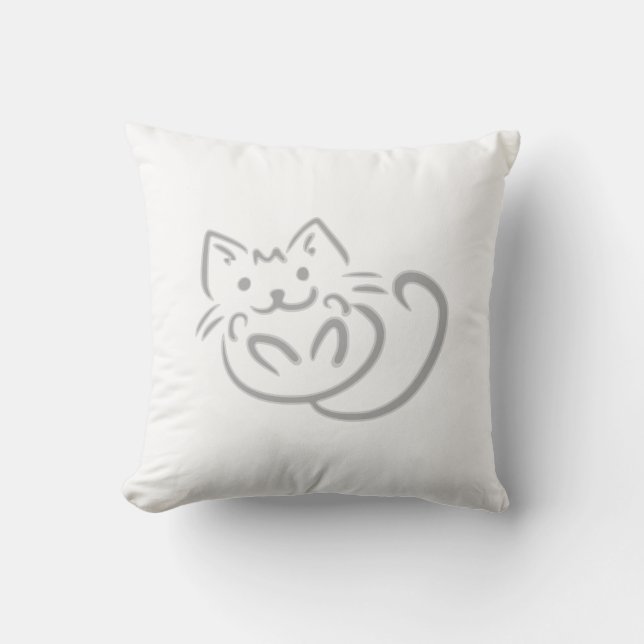 Katten Kussen Deken Kussen (Voorkant)