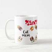 Katten Kwietje Kerstmis Koffiemok (Links)