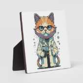 Katten Lab Gefocust Fotoplaat (Voorkant)