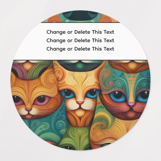 Katten Labels (Design 1)